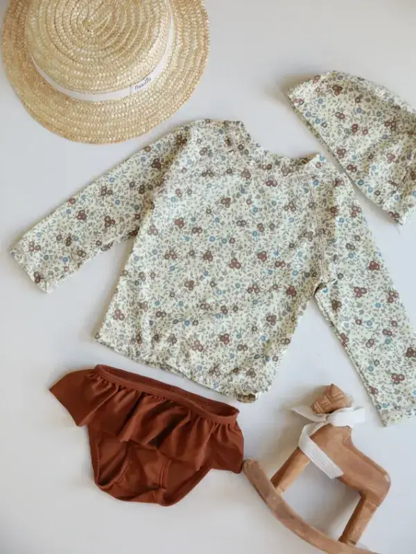 a full body swimsuit