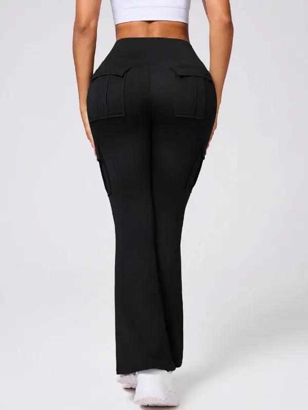 women casual high waist strech pants